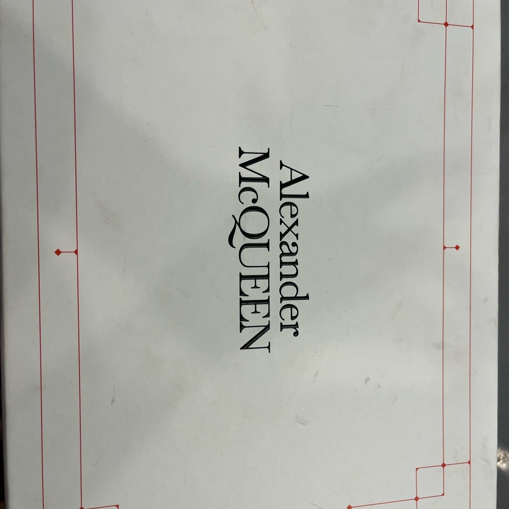 Alexander McQueens sneaker canvas sack